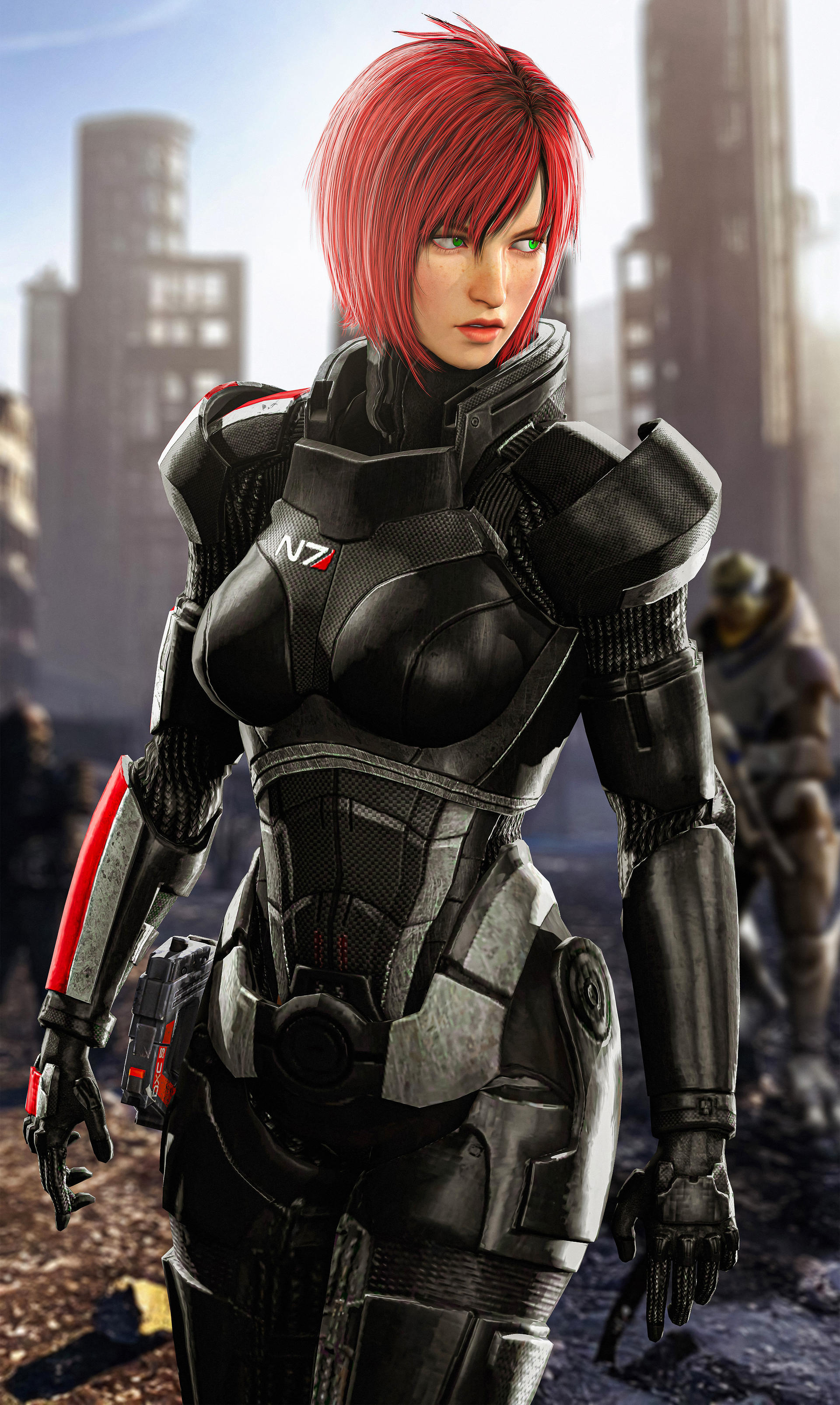 Commander Shepard (Mass Effect 3) by LordHayabusa357 on DeviantArt