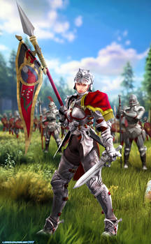 The Commanding Hildegard Von Krone