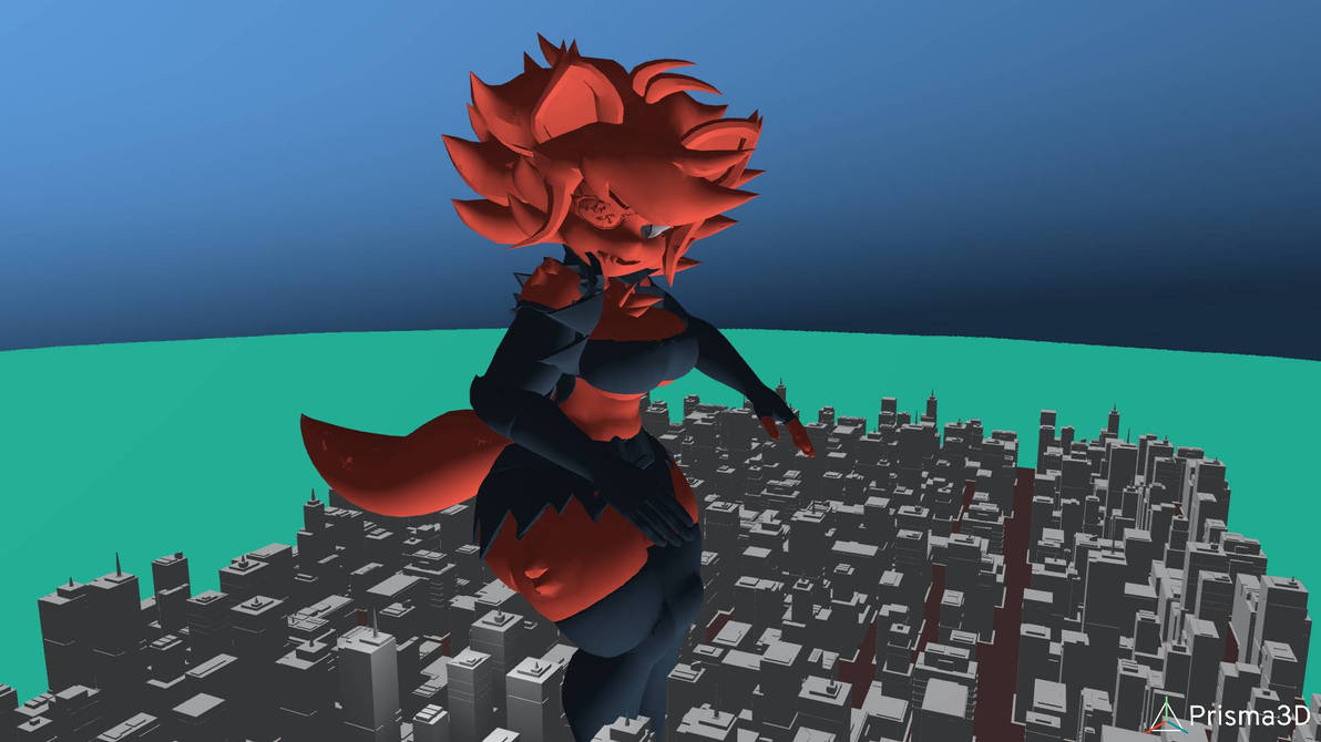 Fexa play with city too by giantessfankyngfk on DeviantArt