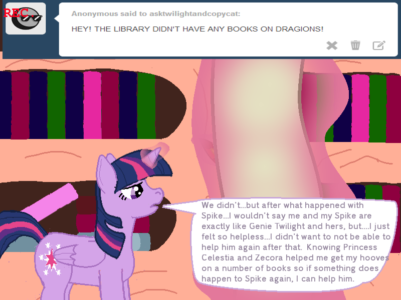 Ask Twilight and Copycat #15