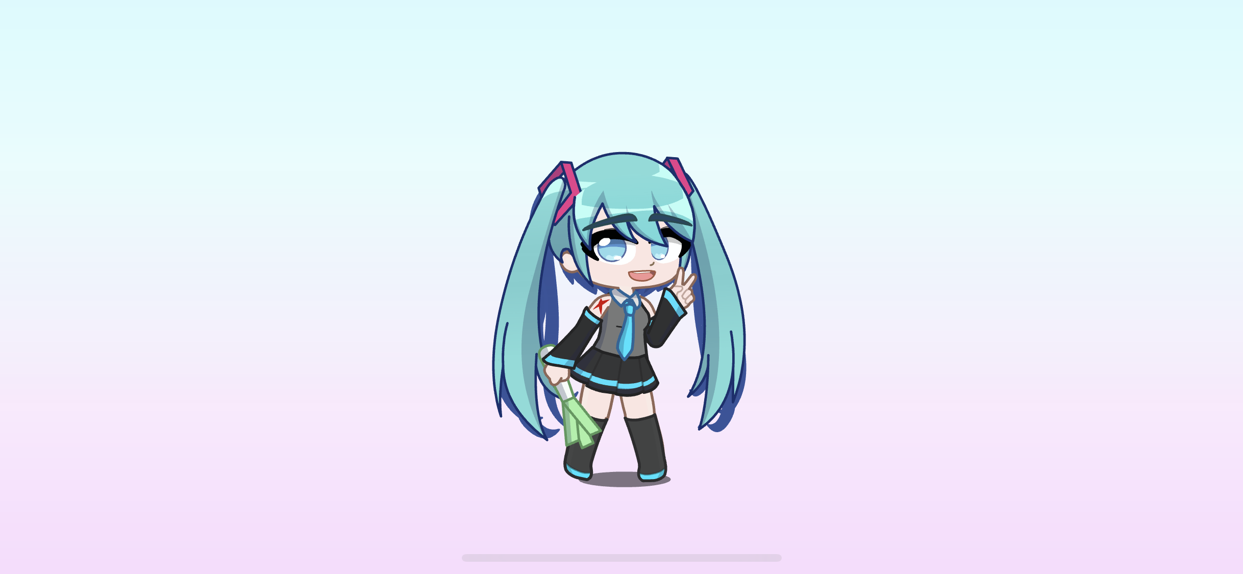 Made Hatsune Miku in Gacha Life 2 by SkylisarieCloud on DeviantArt