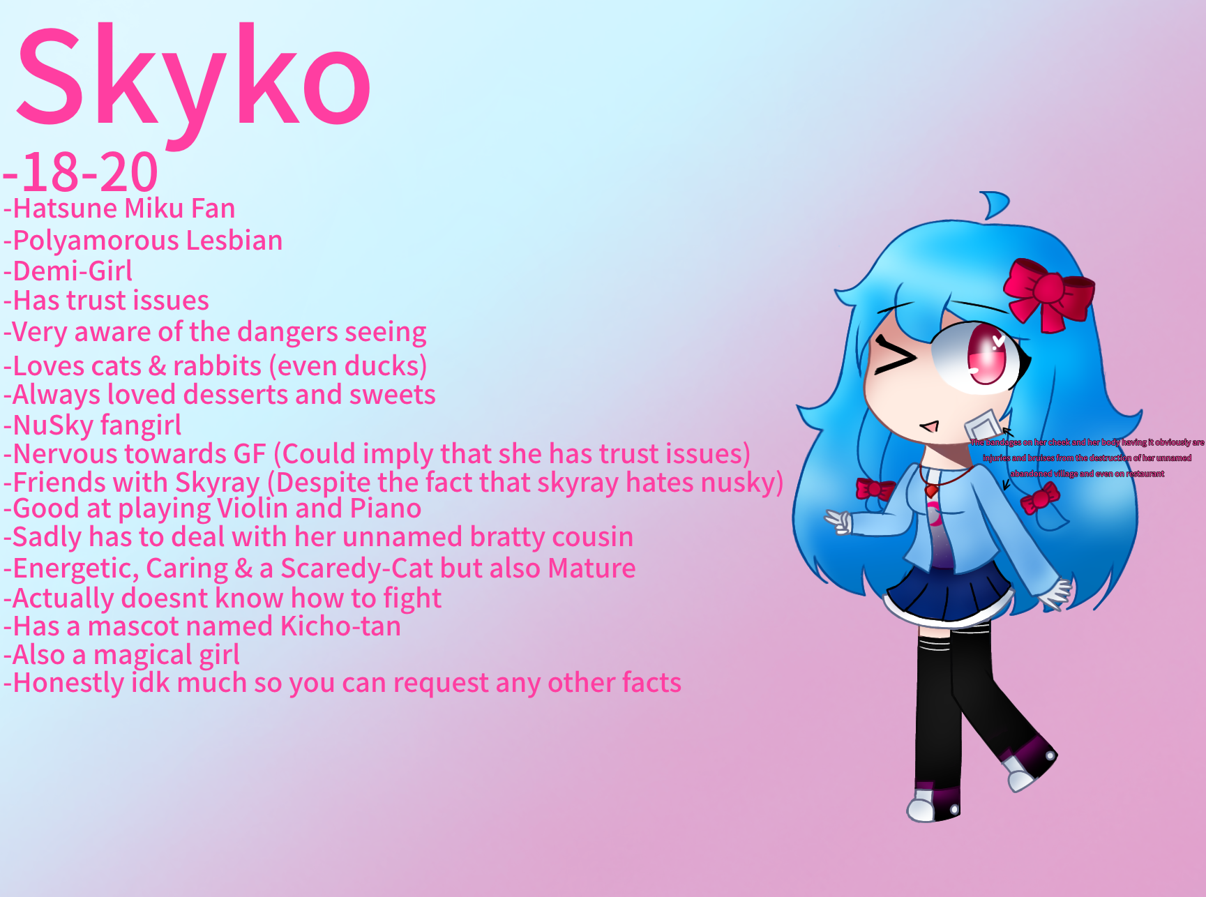 Skyko New Skyko reference sheet by SkylisarieCloud on DeviantArt