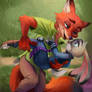 Judy and Nick Wilde Zootopia