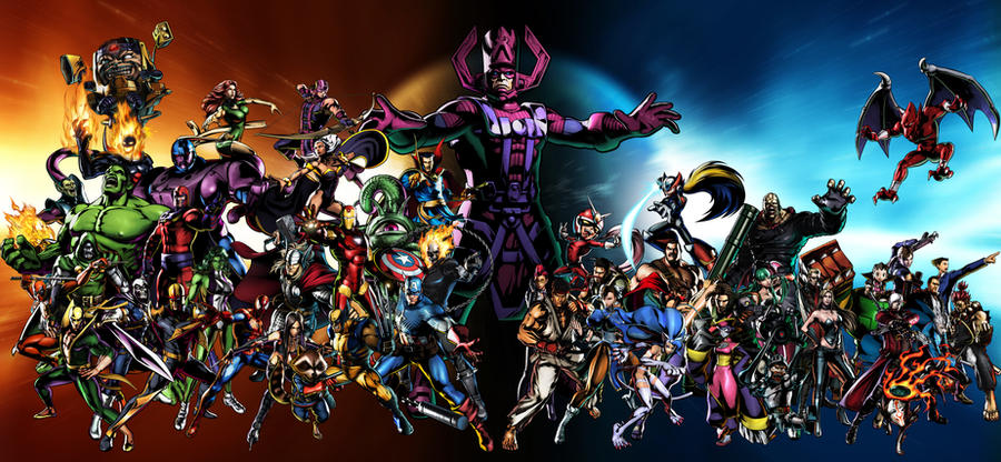 Marvel VS Capcom 3 all Characters by ighor5 on DeviantArt