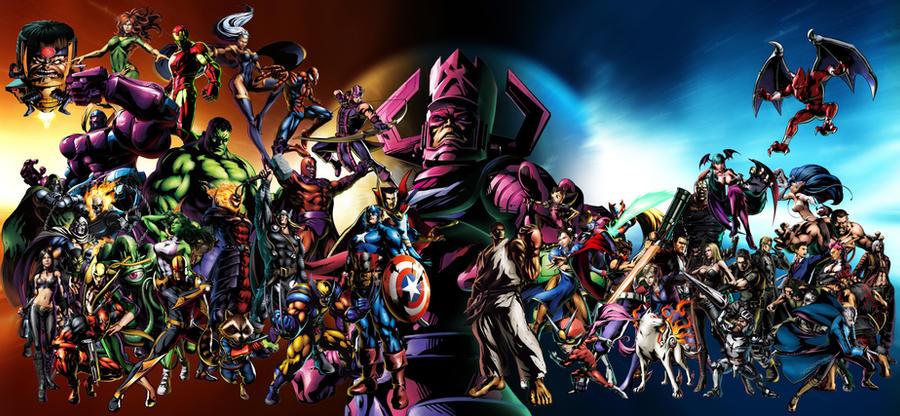Marvel VS Capcom 3 all Characters 2 by ighor5 on DeviantArt