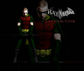 Batman arkham city- Robin wallpaper