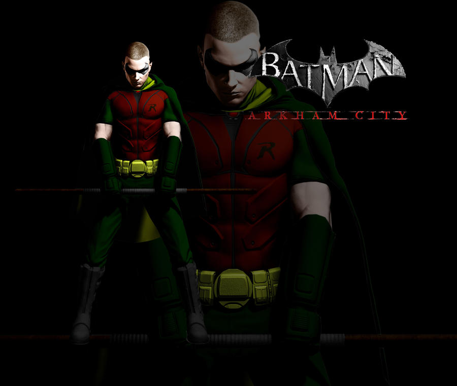 Batman arkham city- Robin wallpaper