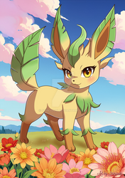 Leafeon by Shinjuuki