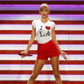 Taylor Swift Shrinks on Stage (Animated GIF)