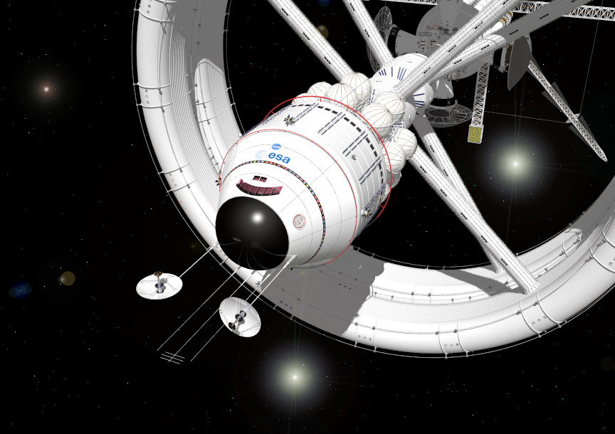 Bow View Interstellar Vehicle