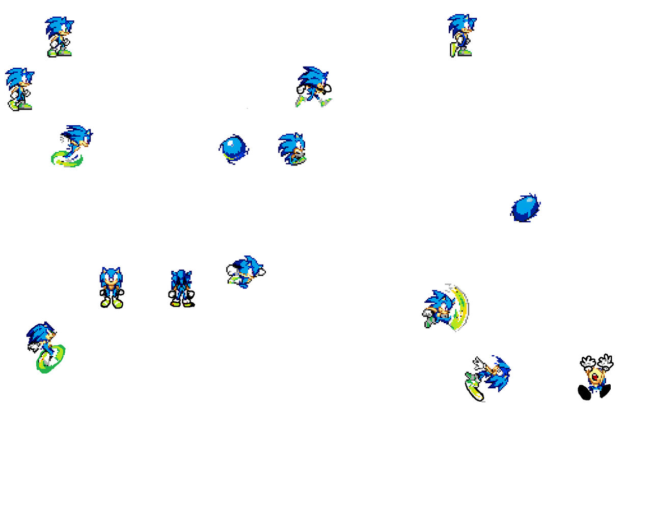Metal Sonic Sprites (Sonic Advance Style) by NeoNyezu on DeviantArt