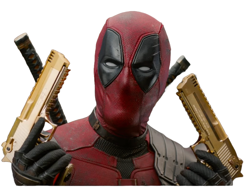 Deadpool Fake Image Deadpool (golden guns) | Deadpool and Wolverine by XurnoX on DeviantArt