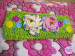 Belladonna: Crochet Lime Zipper Pouch 03 (WIP) by ChameleonStars