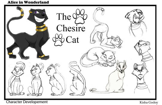 Model Sheet Cat