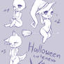 Halloween Cuteness YCH [for now CLOSED]