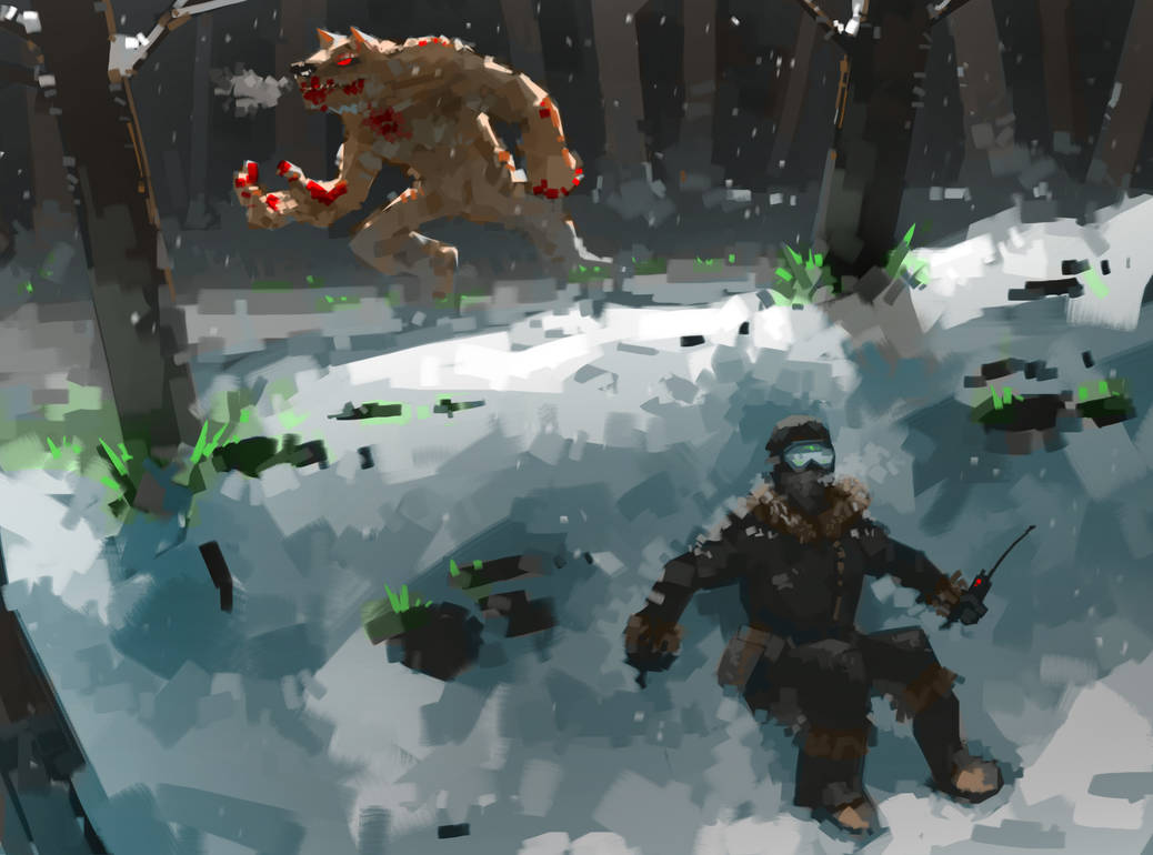Pixelated Hide Hide by MakingPicsSlowly on DeviantArt