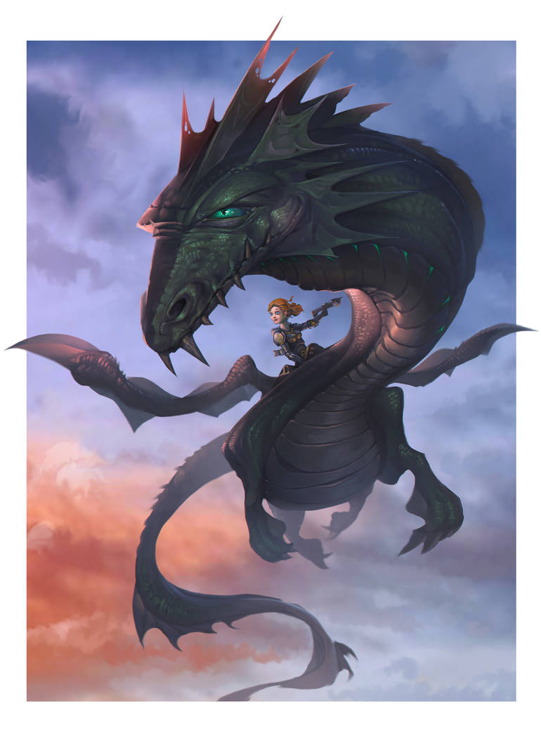 Dragon Rider by MakingPicsSlowly on DeviantArt