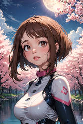 Uraraka Ochako my hero academia portrait