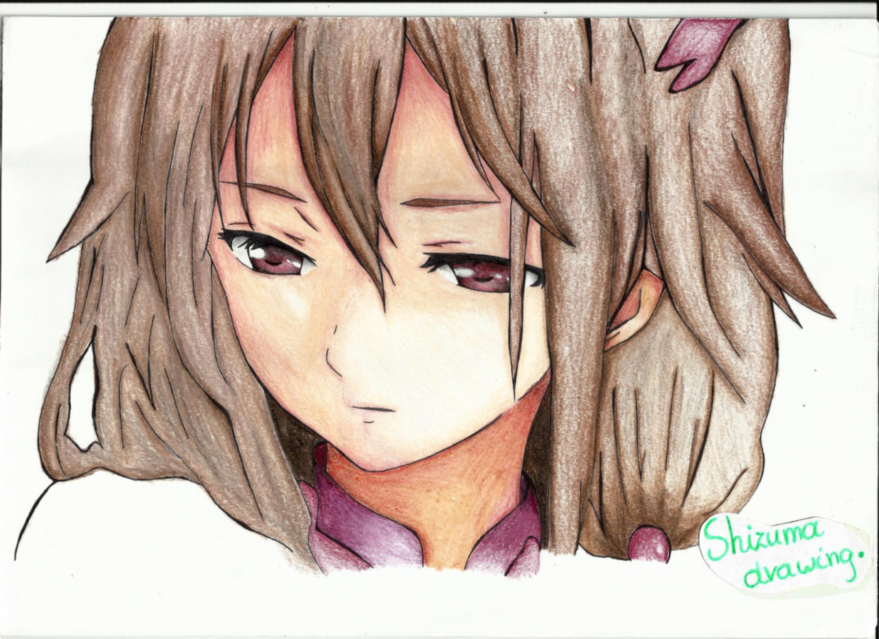 Sad Anime Girl-Drawing by ladyshizukasama on DeviantArt