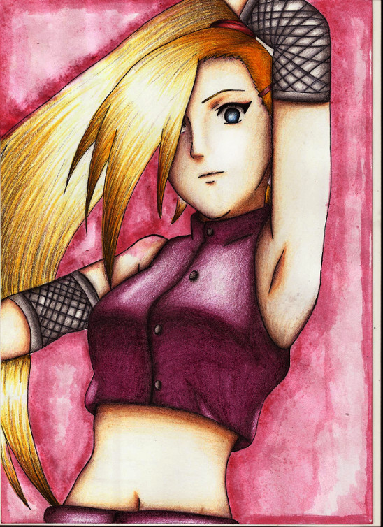 Yamanaka Ino drawing :D