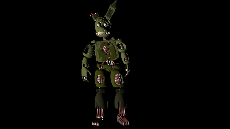 Springtrap Update Textures by TheSilverWolf9221 on DeviantArt