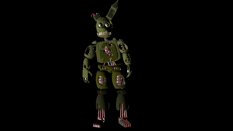 Springtrap Update Textures by TheSilverWolf9221 on DeviantArt