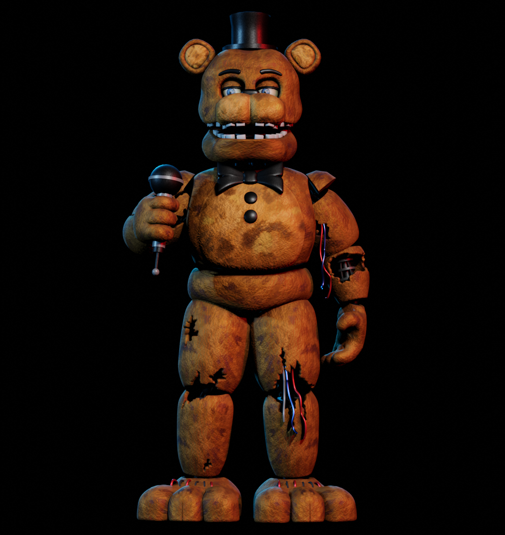 Withered Freddy Comparison by YinyangGio1987 on DeviantArt