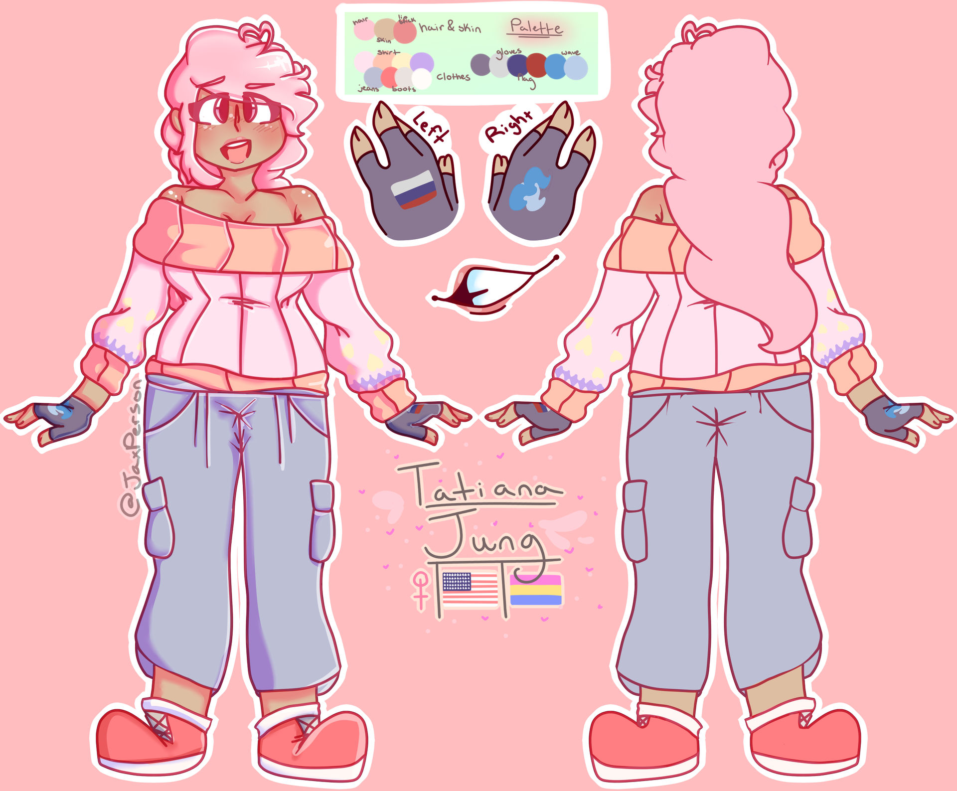 Tatiana/Princess Reference Sheet by JaxPerson on DeviantArt