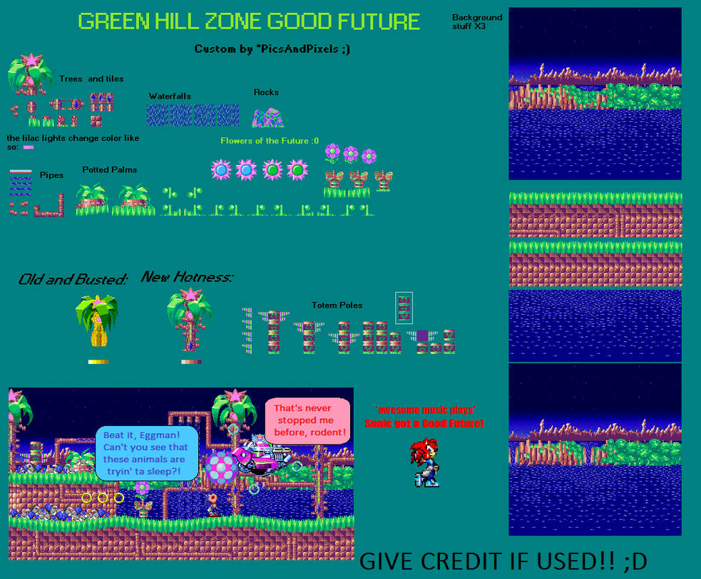 Stream Sonic - Green Hill Zone (Bad Future) by Grassinio