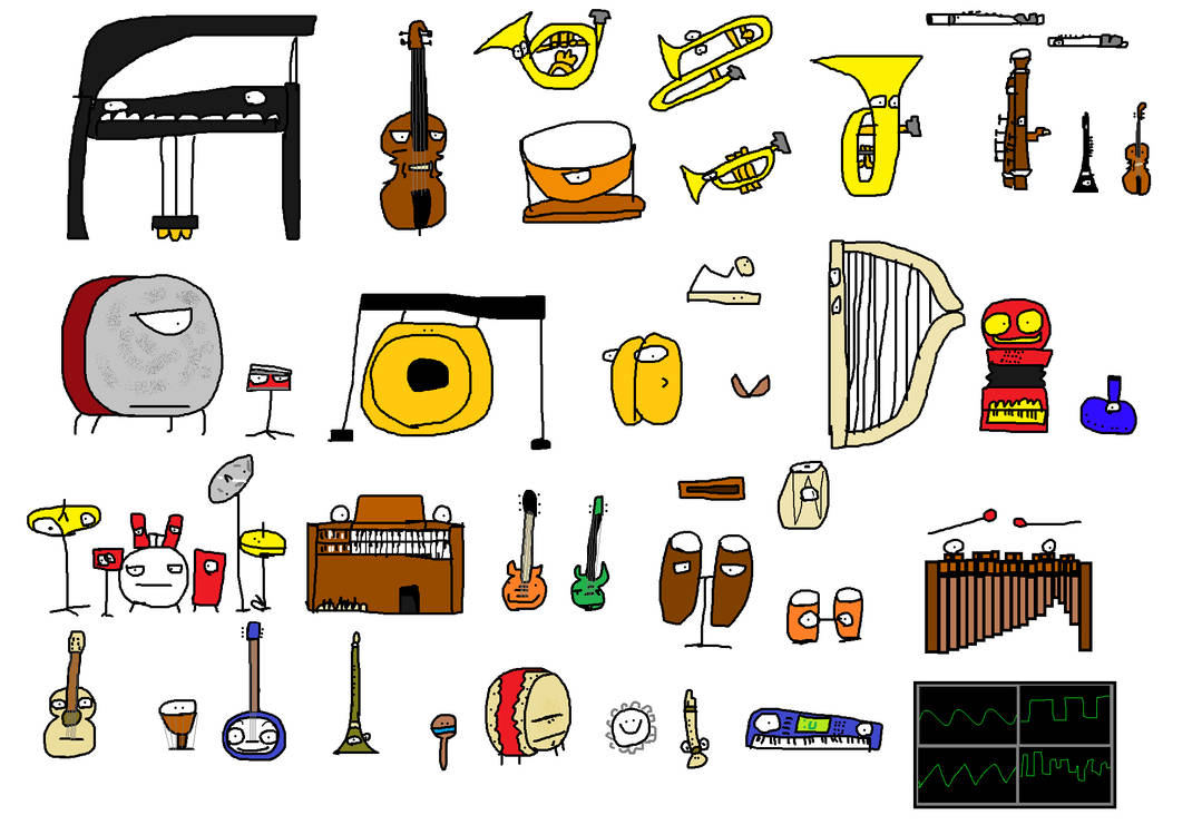 Two Random Instruments Random Instruments by Marionesse85 on DeviantArt