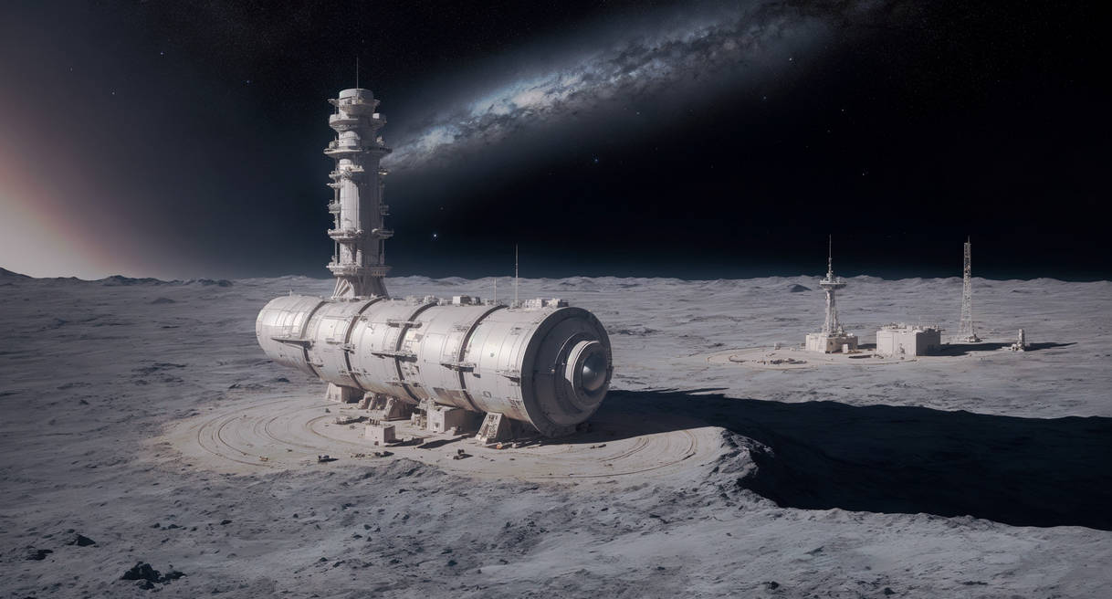 Moon Base 3 by Frizzolone on DeviantArt