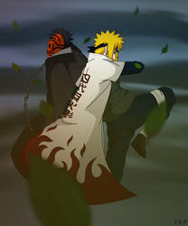 Minato Vs Madara - VS tobi - VS Obito