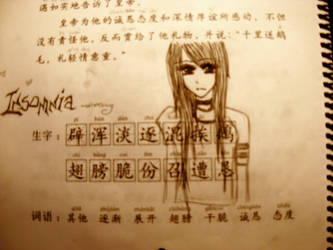 Chinese Notebook drawing