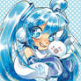 Snow Miku chibi