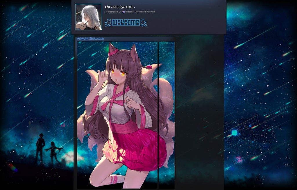 pics Ahri Steam Artwork steam artwork design league of