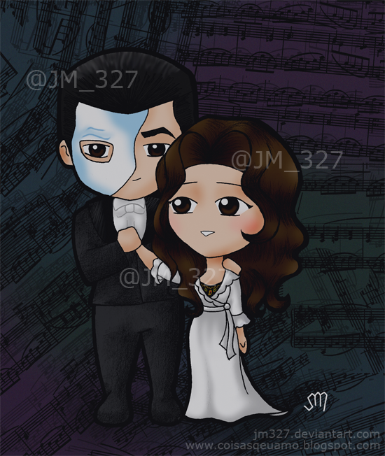 The Phantom of the Opera chibi by JM327 on DeviantArt