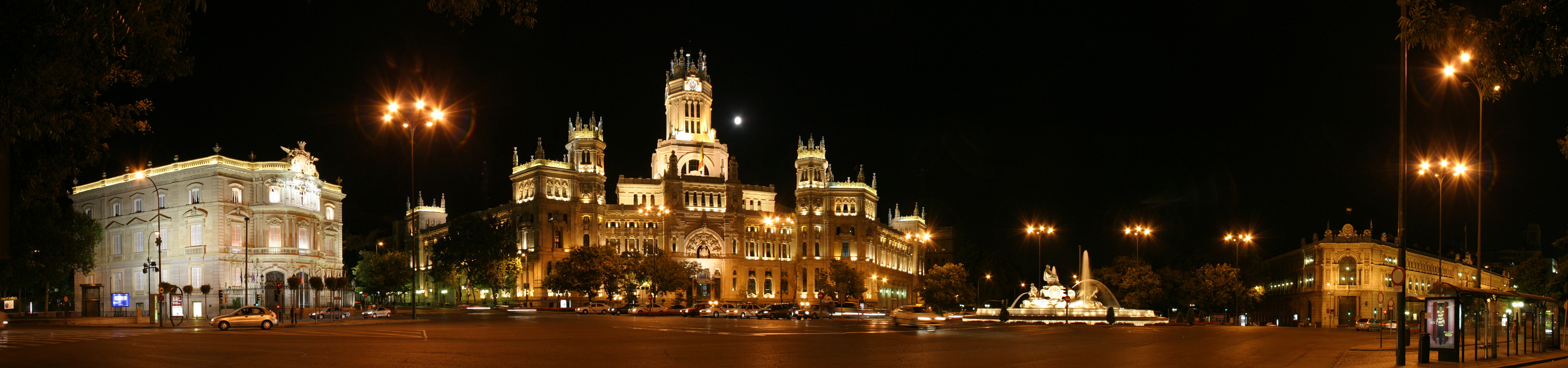 Cibeles la nuit