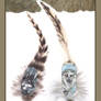 Wolf and Arctic Fox - Feathers