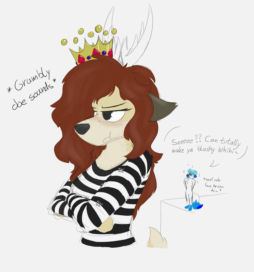 Grumpy Queen~ by VulpesBork on DeviantArt