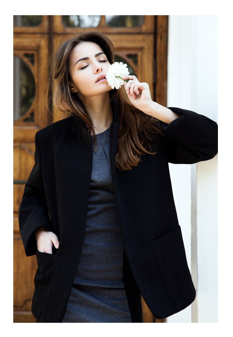 Mira Fashion Black Coats by cheska-ches