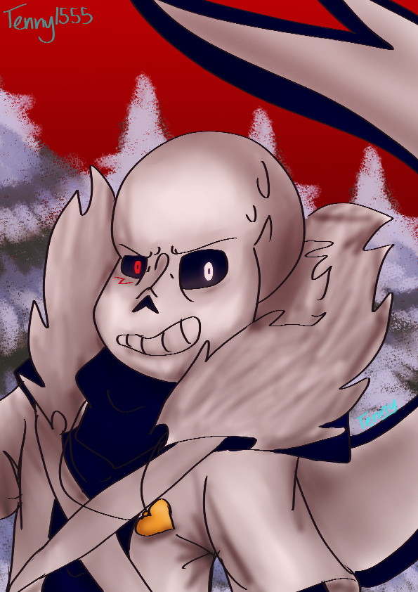 cross sans girl