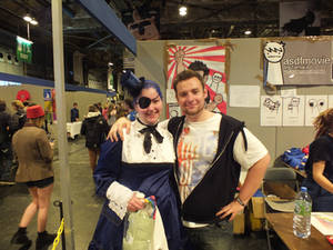 Ciel Phantomhive Meets Tomska (Comic Con 2014)