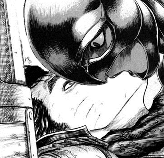 Berserk: GriffithxGuts kiss