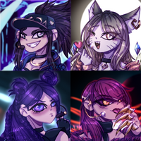 {F] K/DA icons