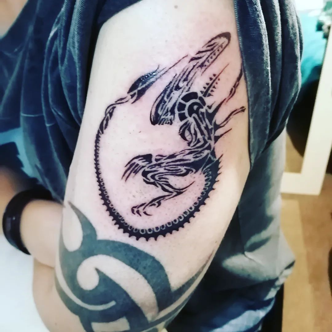 Alien Tattoo Tribal by arluav on DeviantArt