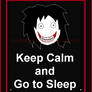 Old Drawings: Keep Calm and Go to Sleep