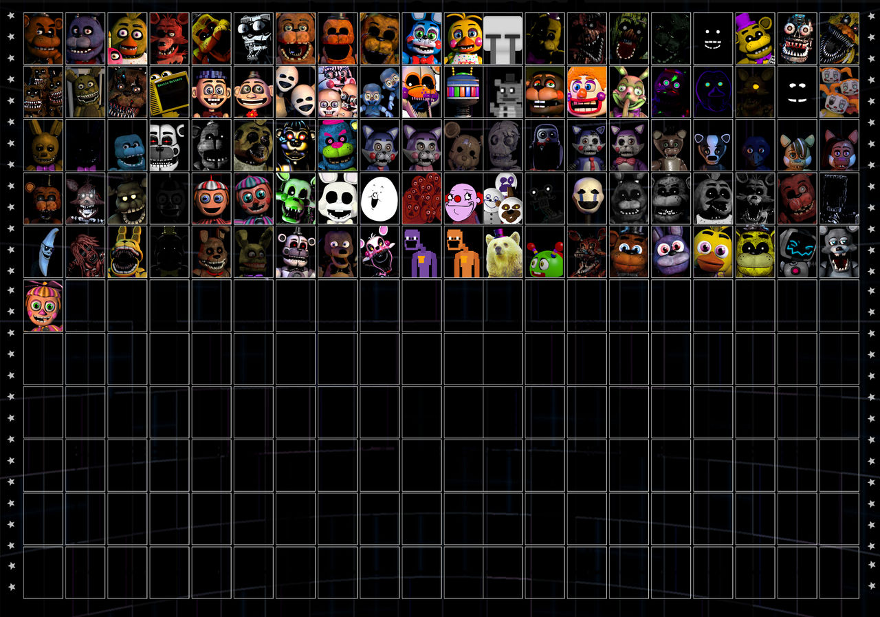 Ultimate Custom Night Deluxe Roster Teaser 22 by EnderSTAT1S on