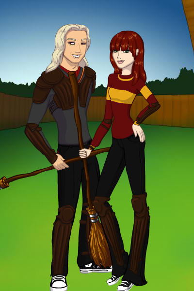 Brooklyn and Quinn-Hogwarts style