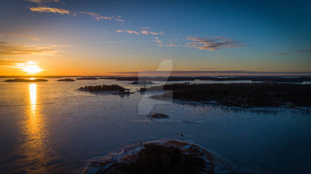 Finland sunset