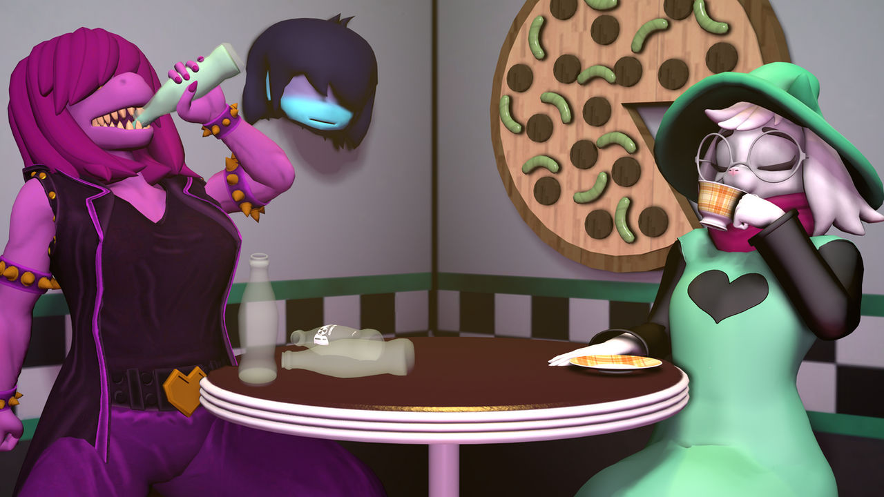 Susie And Ralsei By PikachuGamer52 On DeviantArt susie-and-ralsei-by-pikachugamer52-on-deviantart